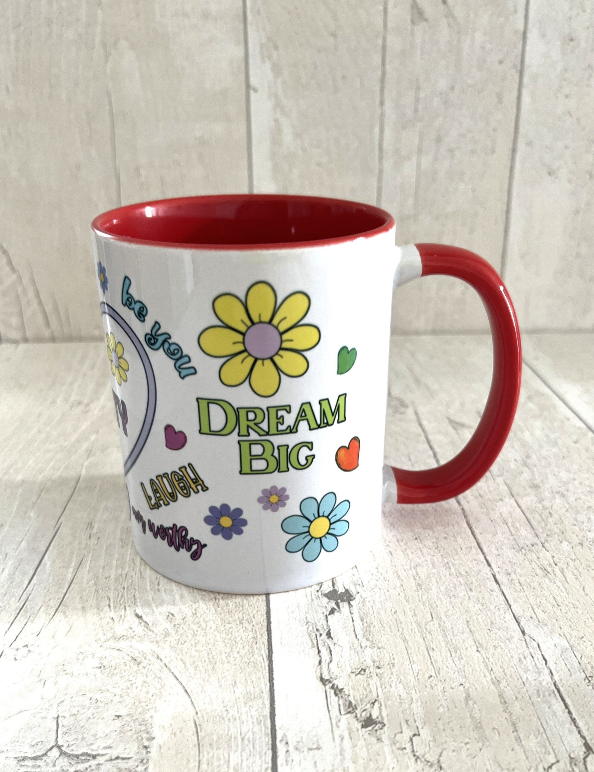 Customised 'Positivity' Quotes; Coffee Mug; Encouraging Words; Ceramic Tea/Coffee Mug - Image 3