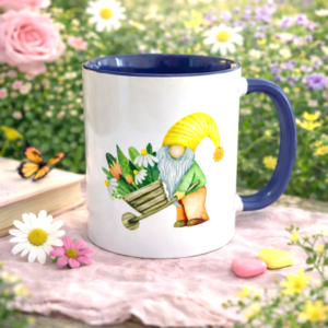 Customised Gnome Mug - Coffee/Tea Mug, Gift, Secret Santa, Stocking Filler, Gift for Her/Him, Birthday Gift