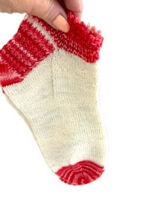 Hand-Knitted Ladies Trainer Socks - 75% Merino Wool; Lightweight; Soft; Perfect for Everyday Comfort