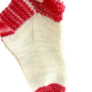 Hand-Knitted Ladies Trainer Socks - 75% Merino Wool; Lightweight; Soft; Perfect for Everyday Comfort