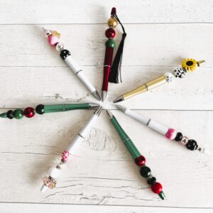 Hand-Decorated Novelty Pens - Stocking Filler/Gift